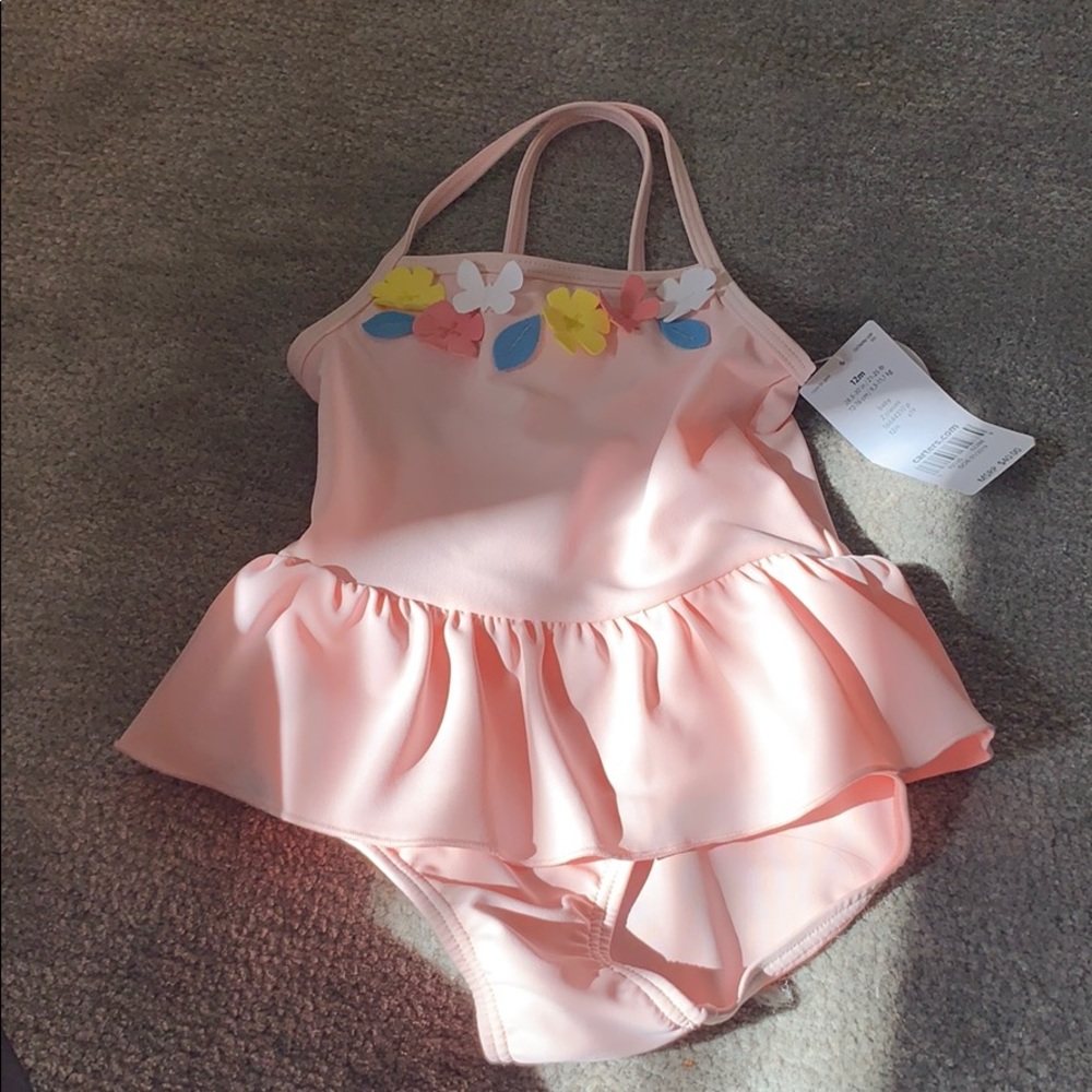 NWT baby girl swimsuit